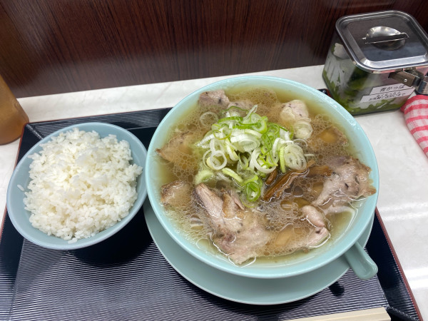 「中華ラーメン　ライス大　750」@新橋ニューともちんラーメン 神保町店の写真