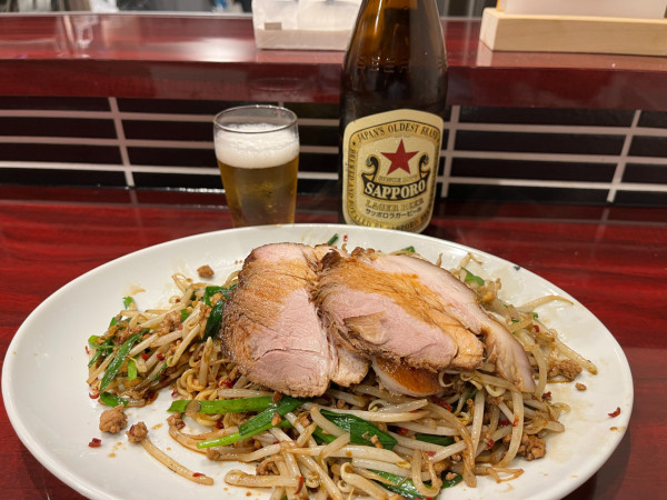 「チャーシュー皿台湾」@玉川屋酒店の写真