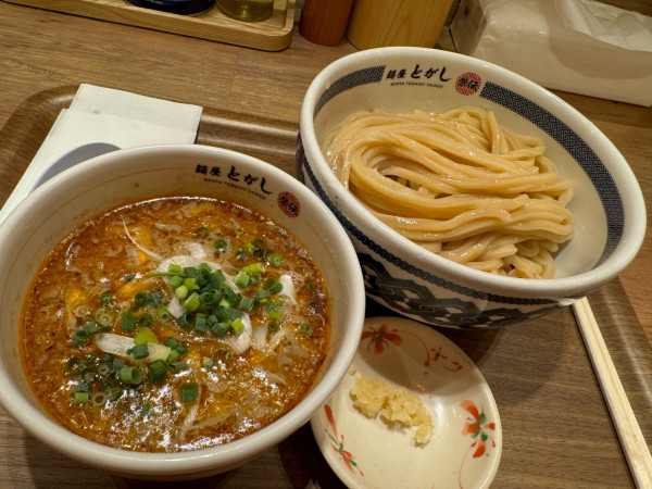 「濃厚つけ麺海老（大盛）」@麺屋とがし 祭伝の写真