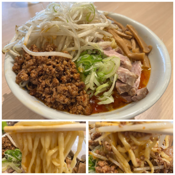 「【限定】あえめんリスペクト980円肉味噌50円野菜増150円」@麺屋 幸生の写真