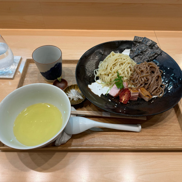 「しおつけ麺」@飯田商店 湯河原本店の写真