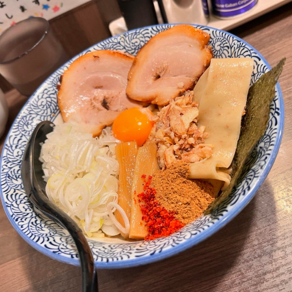 「【限定麺）まぜそば」@狼煙 〜NOROSHI〜の写真