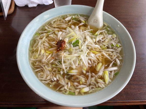 「ネギラーメン(大盛)」@丸信ラーメン 行田店の写真