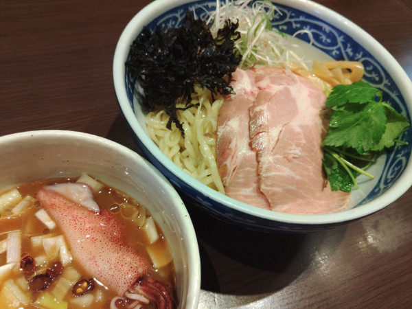 「【限定】冷やし烏賊わたつけ麺 ￥1000」@寿製麺よしかわ 坂戸店の写真