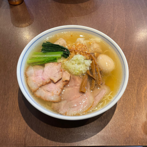 「特製塩らぁ麺」@らぁ麺 すぎ本の写真