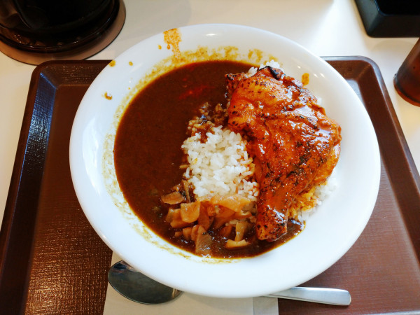 「タンドリーチキンカレー」@すき家 桜新道南大井店の写真