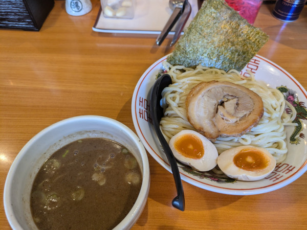 「魚介つけ麺(980円)」@大古洞の写真