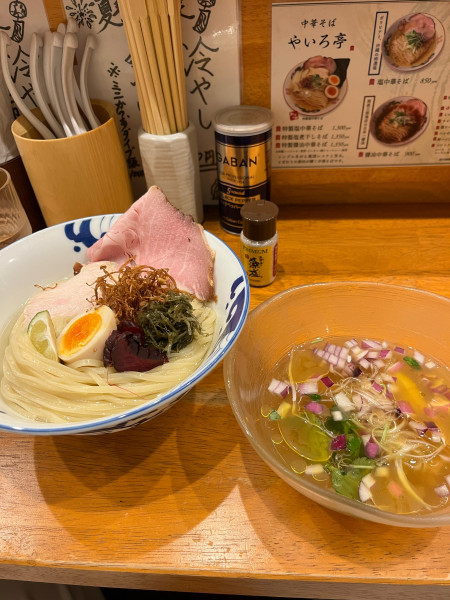 「昆布水つけ麺」@中華そば やいろ亭の写真