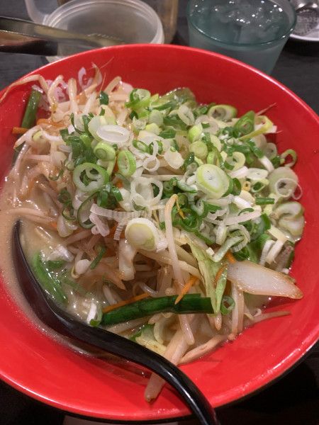 「野菜ラーメン　930円」@極とんラーメン 神辺店の写真