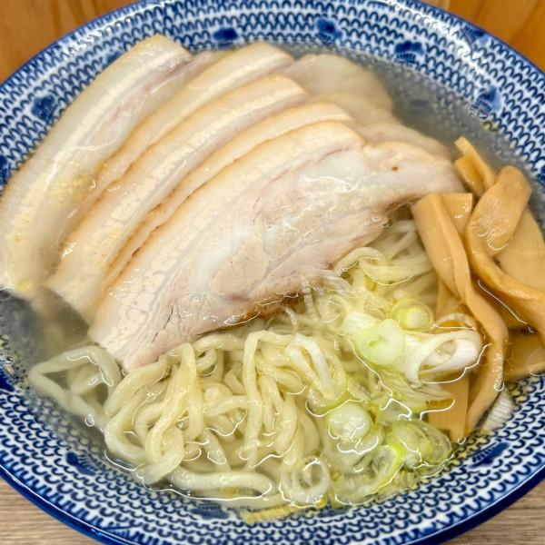 「塩チャーシューメン」@佐野麺処 柿の木の写真