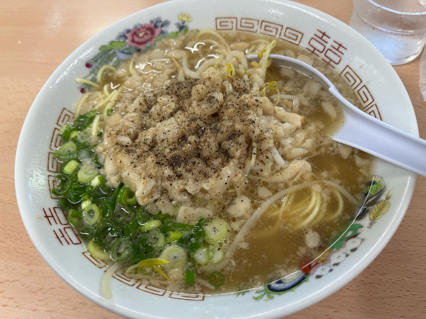 「中華そばアブラ多め」@スエヒロ 欽明路店の写真