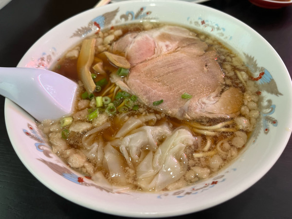 「ワンタン麺」@萬来軒の写真