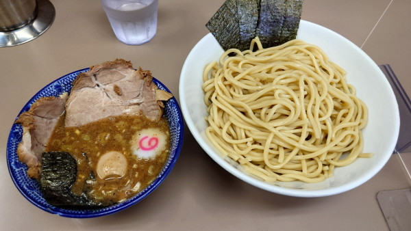 「特製つけ麺+大盛」@庵悟の写真