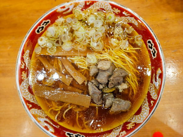 「地鶏らーめん」@らーめん秋田 ひない軒の写真