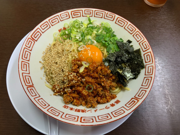 「まぜそば」@豚骨ラーメン 浅野本店の写真
