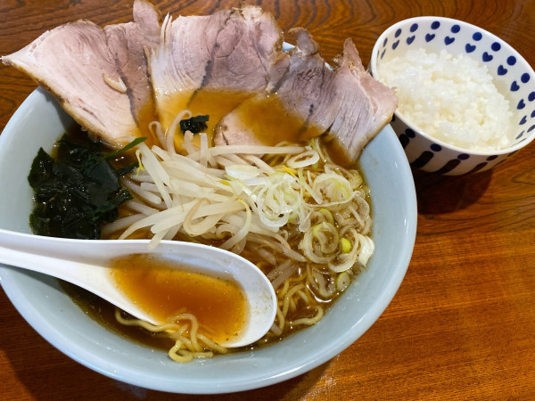 「千代の富士引退会見 the 夏のおわり800円＋半ライス0円」@ゴハンcafeうーとの写真