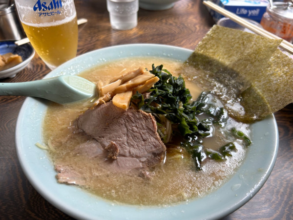 「ネギラーメン930円+生小400円」@ラーメンショップ 運転免許センター北口店の写真