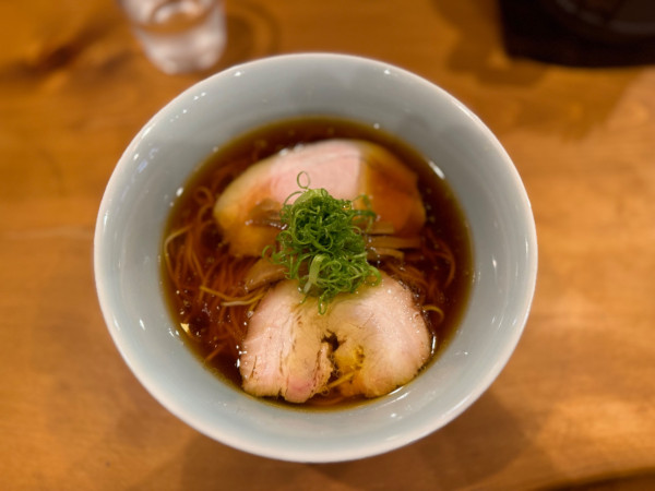 「中華そば(細麺)1200円」@中華そば しば田の写真