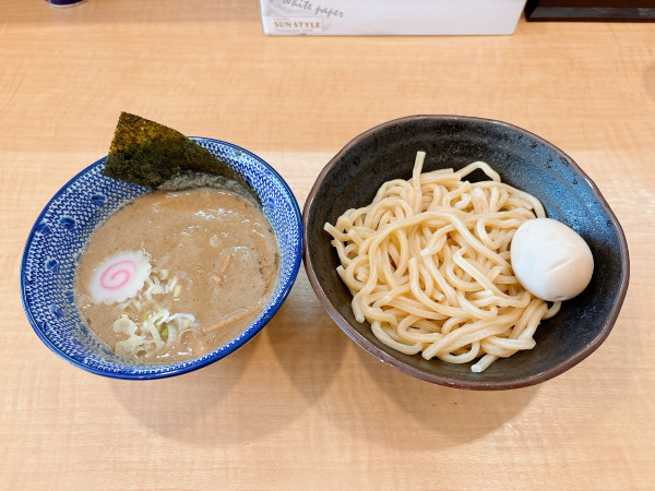 「味玉つけめん」@つけめん 京蔵の写真