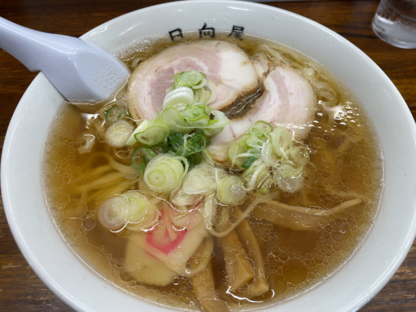 「ラーメン」@青竹手打ちラーメン 日向屋の写真