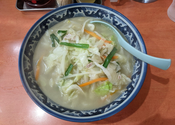 「タンメン：850円」@珍來 越谷店の写真