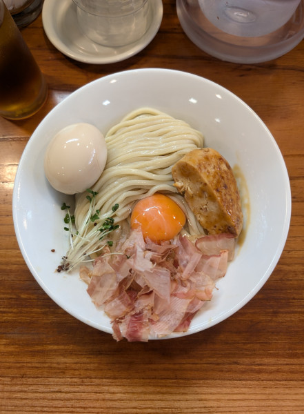 「TTKM60+味玉+半ライス」@アメノオトの写真