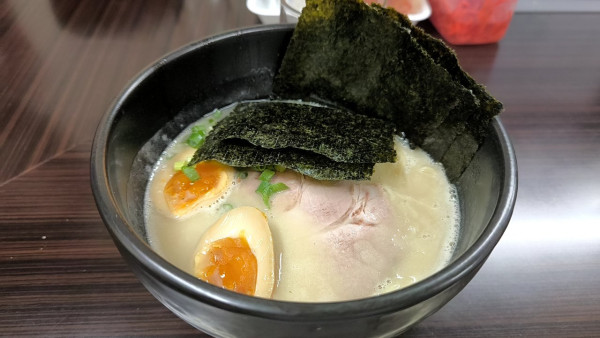 「のりたまごラーメン+豚丼」@葵亭の写真