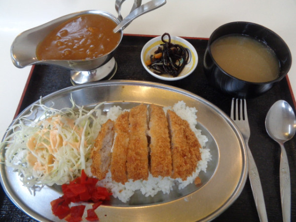 「カツカレー 820円」@お食事処 赤井の写真