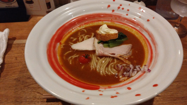 「元祖海老丸らーめん リゾット」@海老丸らーめんの写真