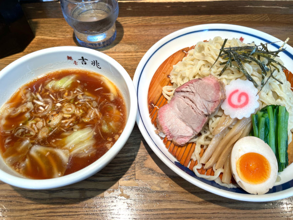 「ざる中華」@青竹平打ち中華そば 麺壱吉兆の写真