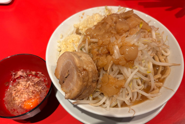 「ラーメン 極太麺＋節玉」@ボディブローの写真