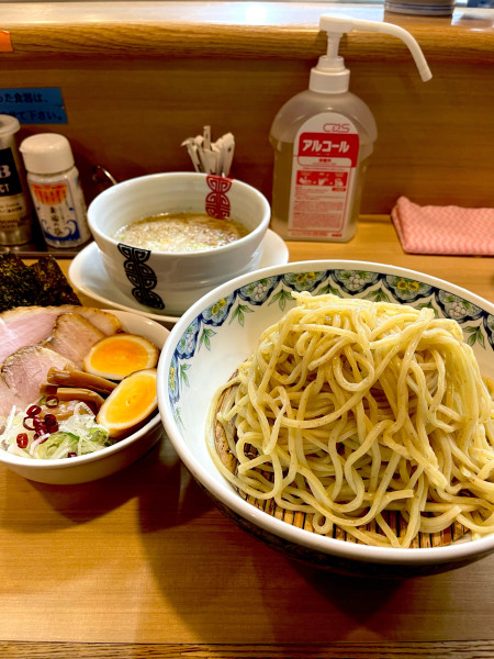 「栗國の塩つけ麺【特製C、香港シャッフル】」@中華そば 多賀野の写真