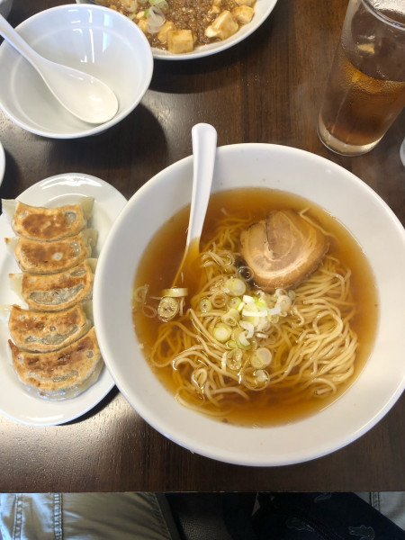 「ラーメン餃子セット」@中華処 剛仁の写真