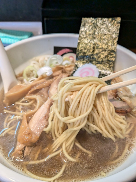 「にぼしそば 1000円」@おおぜき中華そば店の写真