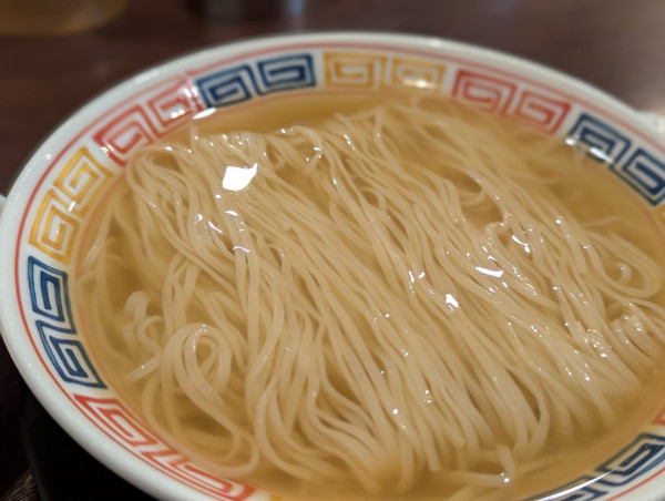 「夏限定猫舌中華そば」@麺や 清流の写真