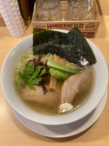 「塩らーめん」@らーめんDINING れんげの写真