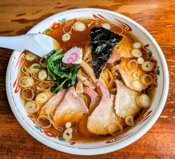 「チャーシューメン(900円)」@手打ちラーメン みうらの写真