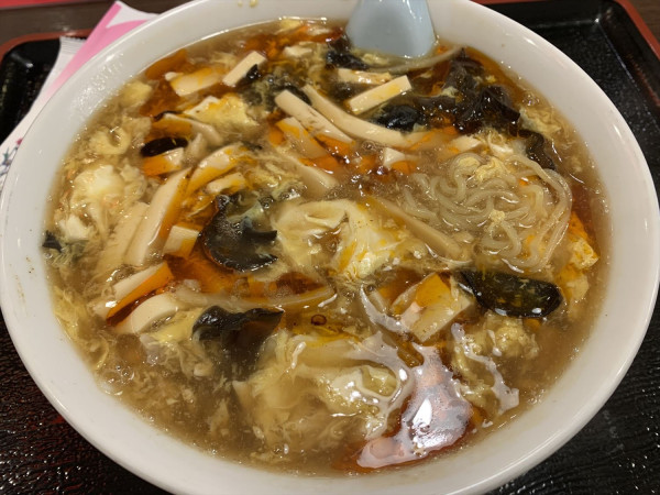 「酸辣タンメン」@中国料理 重慶厨房の写真