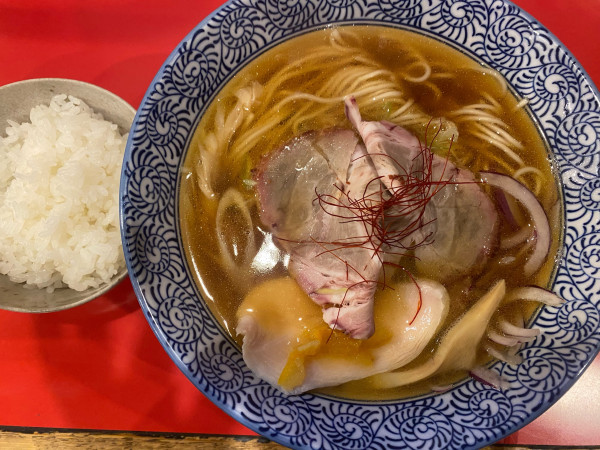 「鶏そば　醤油　880円」@らーめん さかいの写真