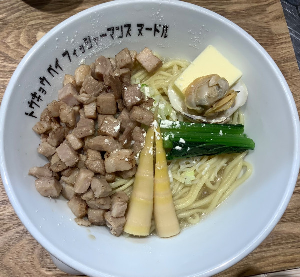 「潮まぜそば」@Tokyo Bay Fisherman’s Noodle いちごよこすかポートマーケット店の写真