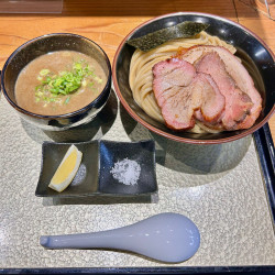 国産チャーシューつけ蕎麦（1500円）