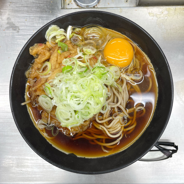 「天玉そば　温」@日栄軒の写真