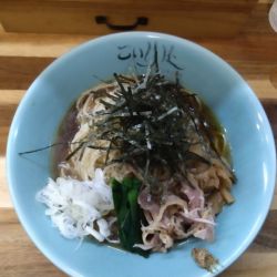 冷やしシャモそば(950円)