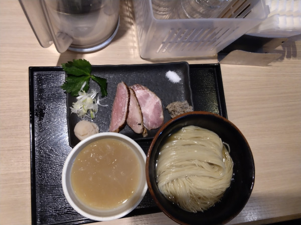 「貝出汁細つけ麺(1200円)」@麺屋 一燈の写真