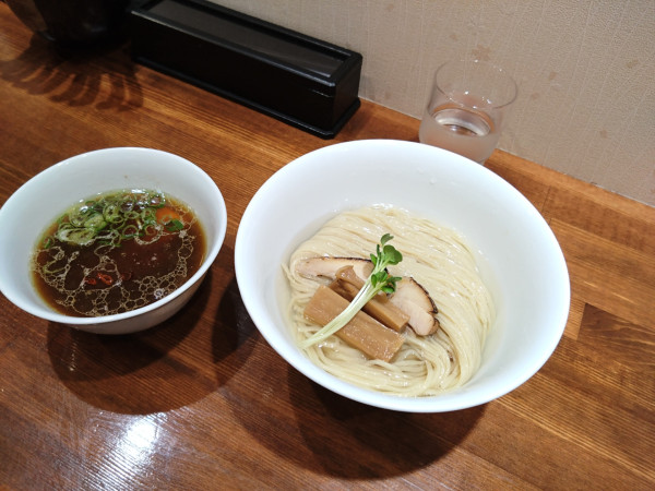 「昆布水つけそば 1000円」@麺屋 落合の写真