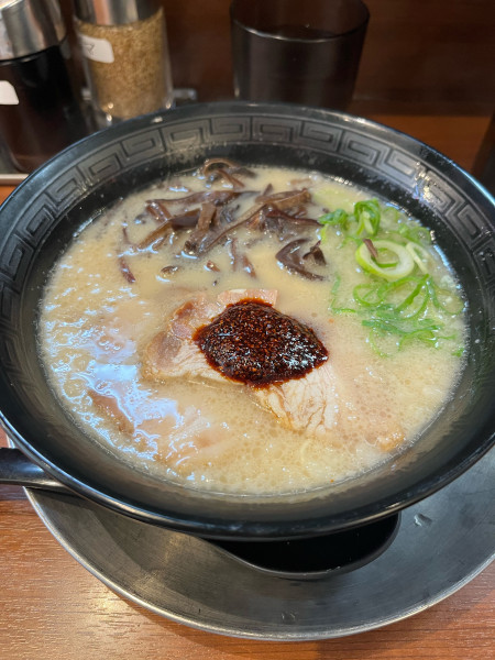 「ラーメン600円」@元祖博多 中洲屋台ラーメン 一竜 大井町店の写真
