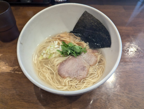 「鯛出汁ラーメン800円」@中華そば 一信の写真