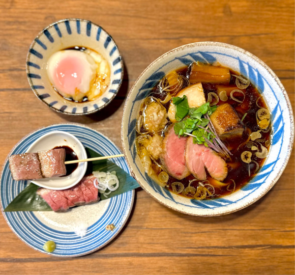 「★特製中華(醤油)🍜¥1,600」@中華そば 鴨福の写真