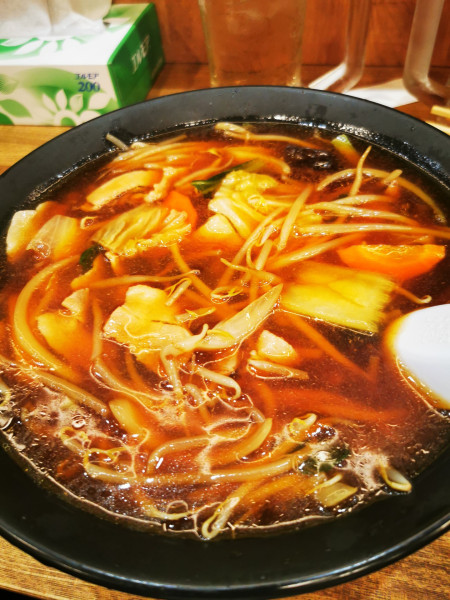 「あんかけラーメン」@永楽食堂の写真