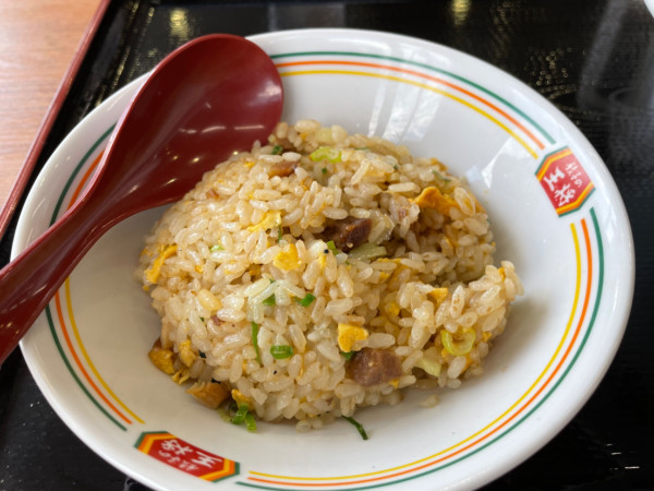 「忘れられない中華そばセット　にんにく激増し餃子に変更」@餃子の王将 豊明店の写真